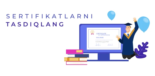 Sertifikatni tekshirish - Bosh sahifa